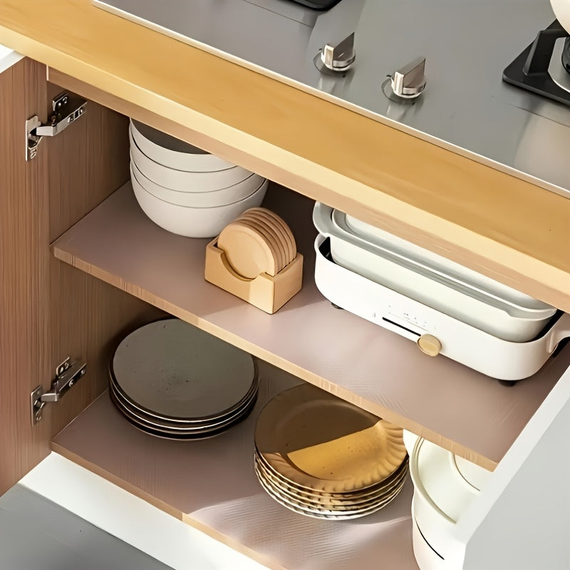 Clear Washable EVA Fridge Shelf Mat - Transparent Drawer Liner Reusable