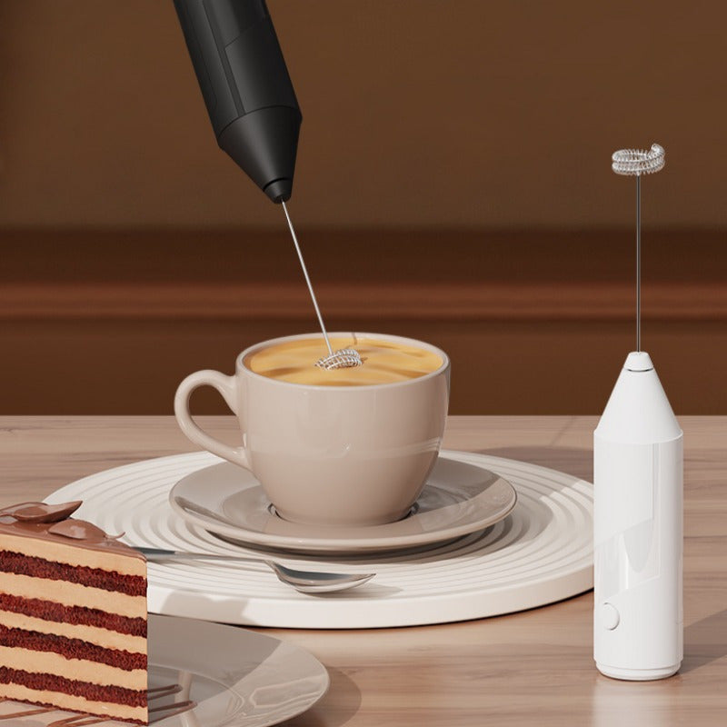 Stainless Steel Handheld Milk Frother for Coffee Cappuccino and Hot Chocolate