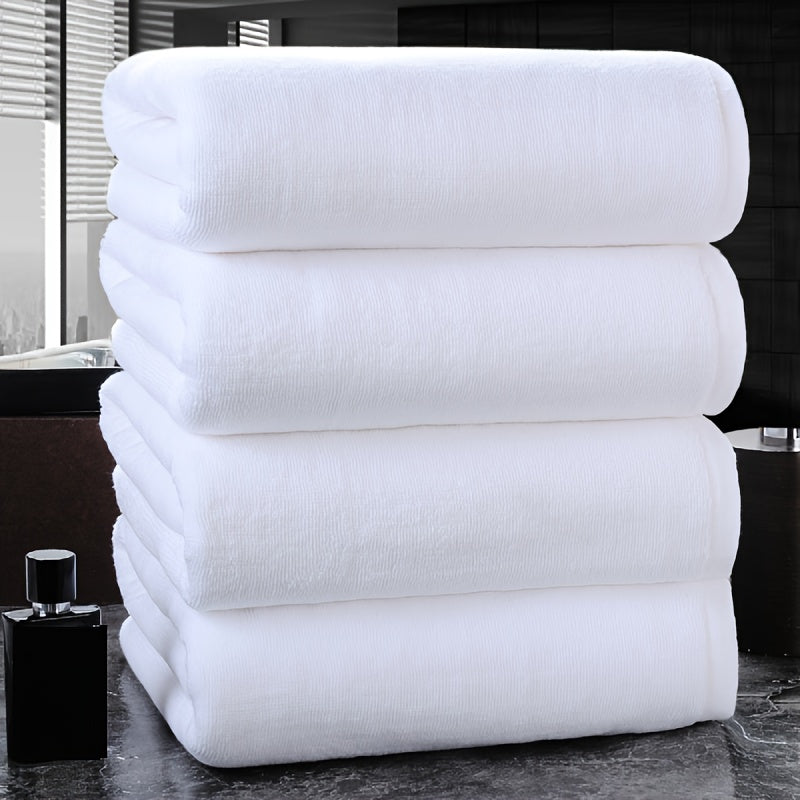 Luxury Cotton Bath Towel 71x140 cm Space Theme Fade Resistant Hotel Linen