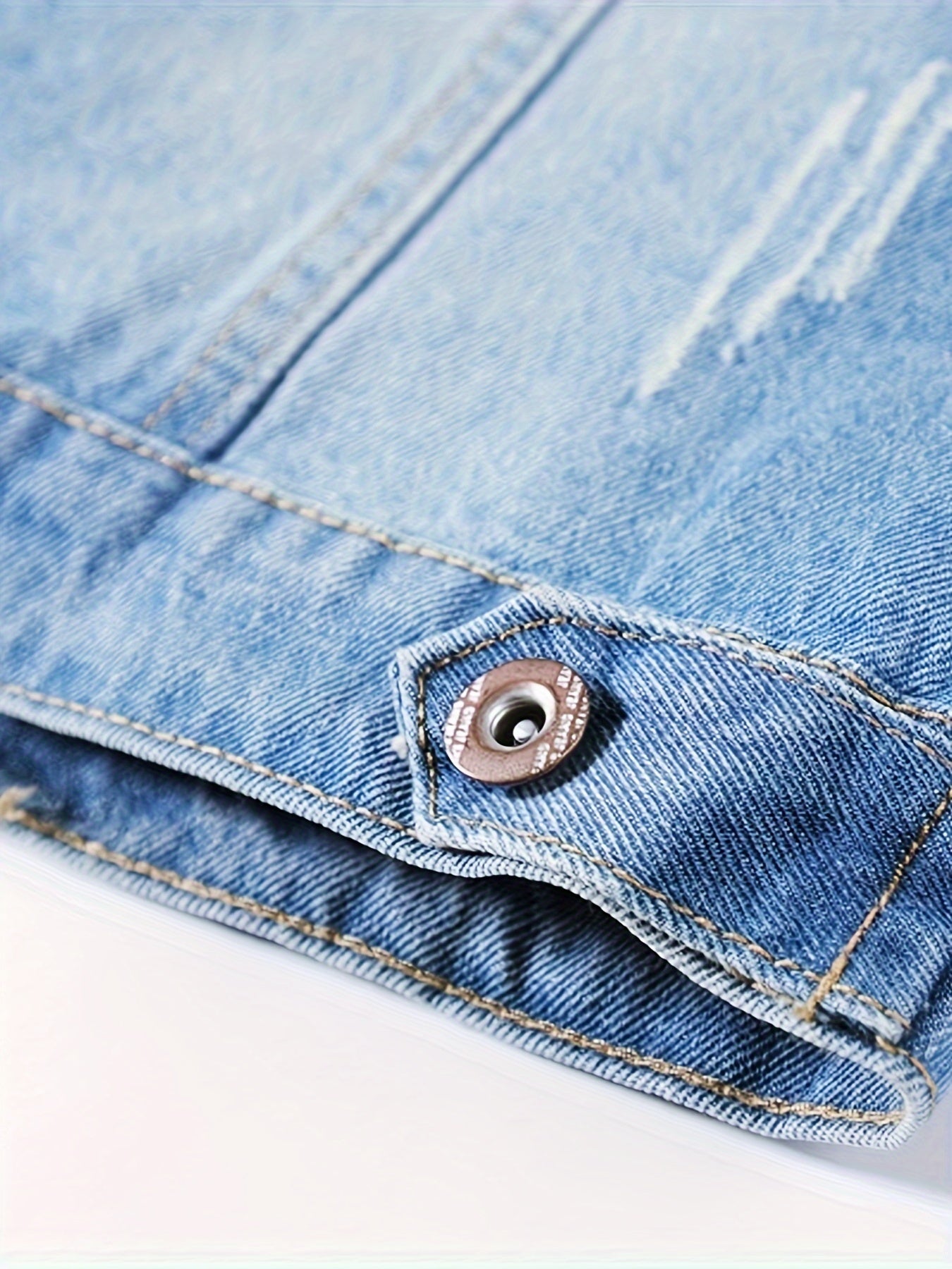 Ayollar uchun denim kurtka, uzun sleeve, erkin fit, vintage qisqa uslub, tashqi kiyim