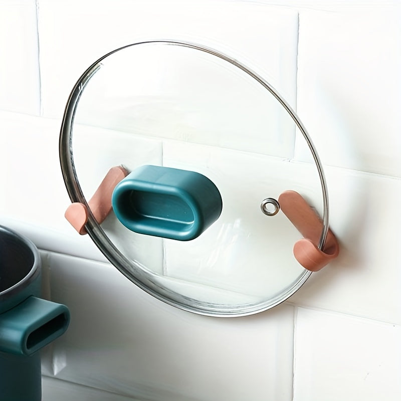 6 Mini Wall Mounted Hooks in 6 Colors for Hanging Items