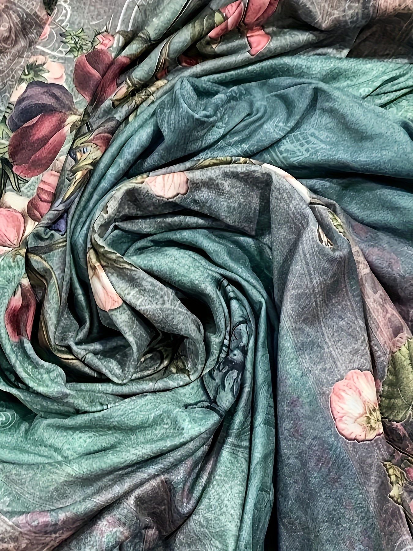 Plus Size Women's Elegant Long Pants Fashionable Wide Leg Trousers