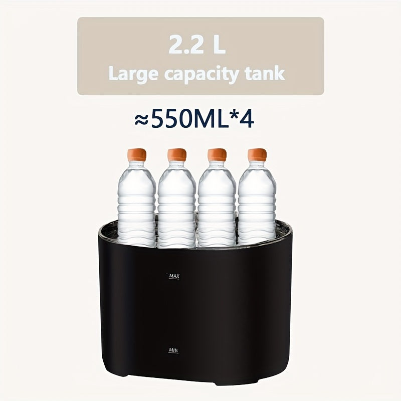 Mushuklar uchun suv fontani 2.2L USB bilan quvvatlanadigan, shovqinsiz, filtrlash tizimi bilan, katta hajmli