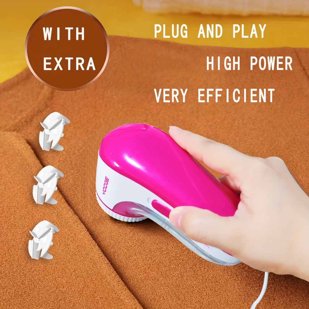 USB Powered Fabric Shaver for Removing Lint Balls and Fuzz from Clothing and Upholstery