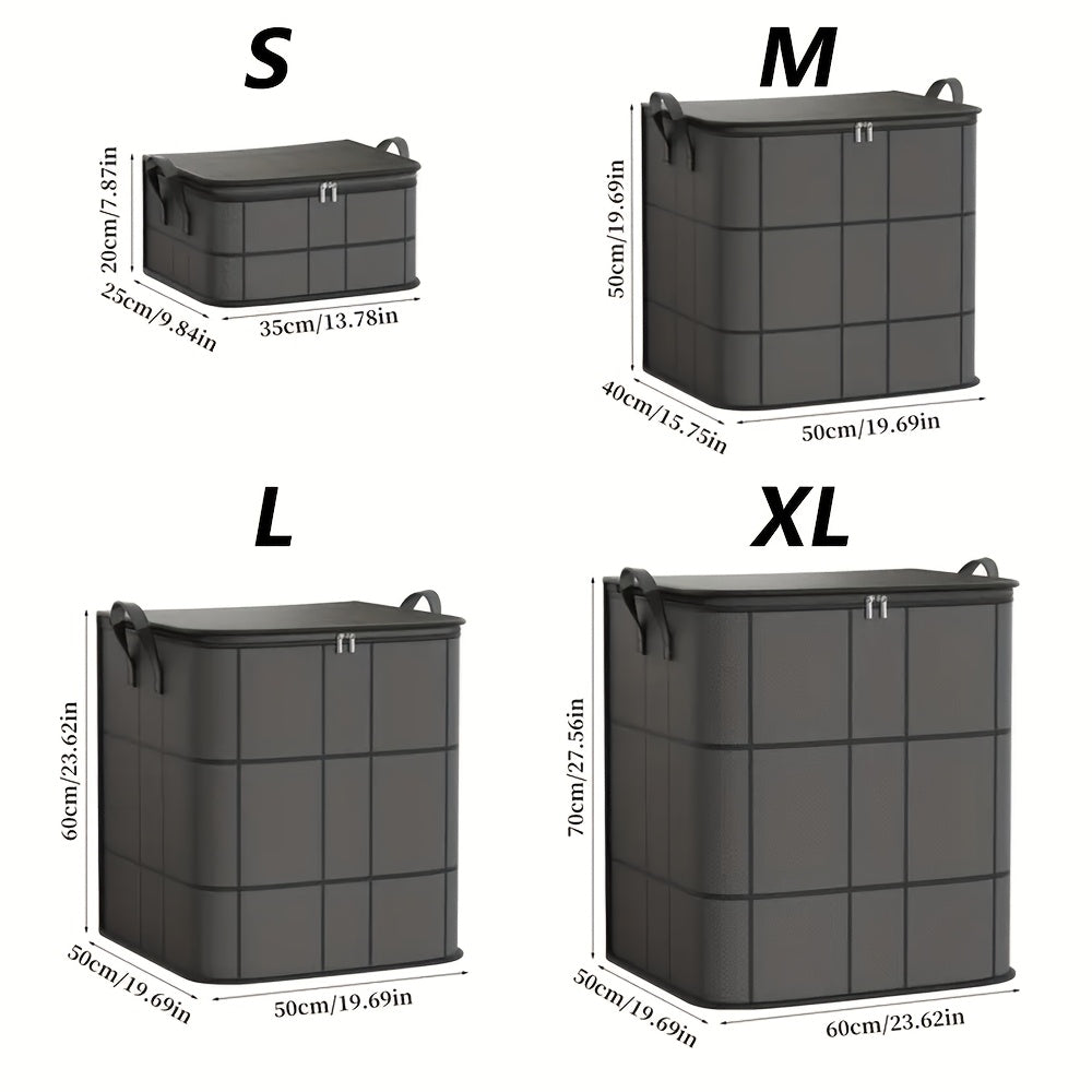Qo‘lqopli polyester saqlash sumkasi, sayohat va yotoqxona tashkiloti uchun katta hajmli