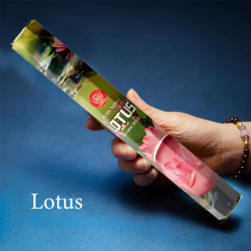 20 dona tutun tayoqchalari, turli xil aromatlar, Yoga, meditatsiya, uy bezaklari uchun