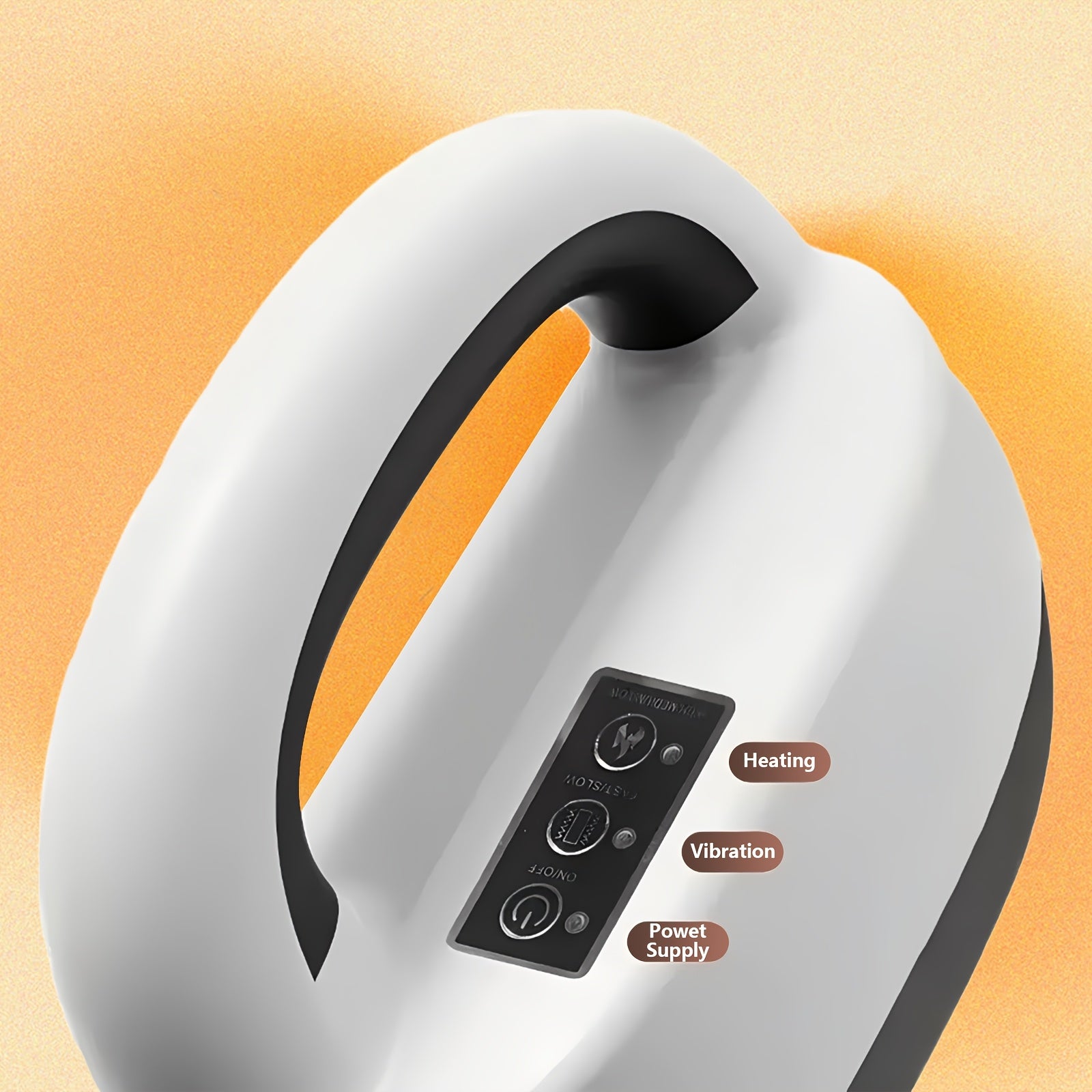 Quyoshda zaryadlanadigan to'liq tanali massajer, jim ABS material, ko'p burchakli qorin roliki, USB zaryadlash va uyda foydalanish uchun.