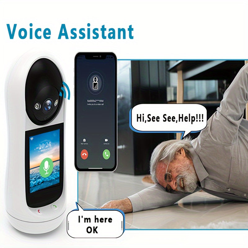 Indoor Security Camera 1080P HD WiFi Motion Detection Two-Way Audio