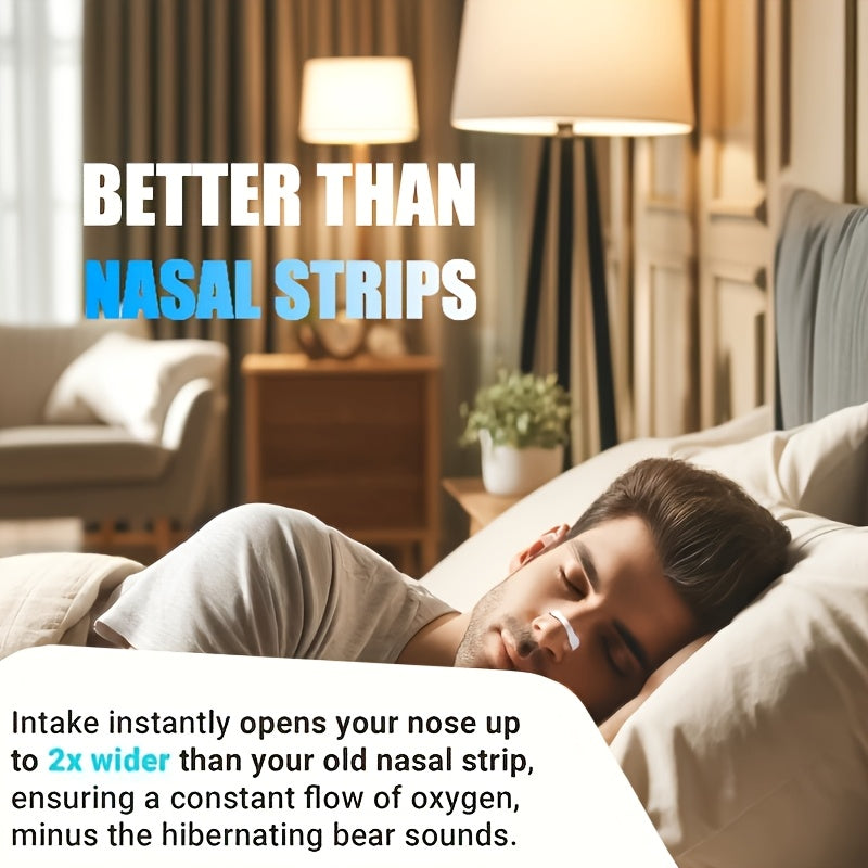 Nasal Breathing Expansion Kit with 4 Clips Magnetic Extractor and 30 Magnet Dilator for Men and Women