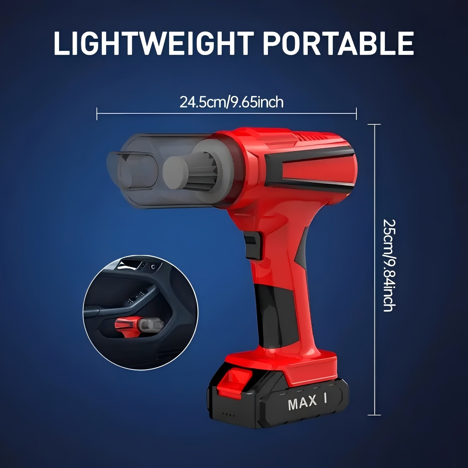20000PA qo'l vakuum tozalagichi, USB orqali zaryadlanadigan litiy batareyasi, uy hayvonlari sochlarini olib tashlash, uy va ofis uchun ideal, ixcham va engil, simsiz vakuum tozalagichi bir nechta qo'shimchalar bilan.