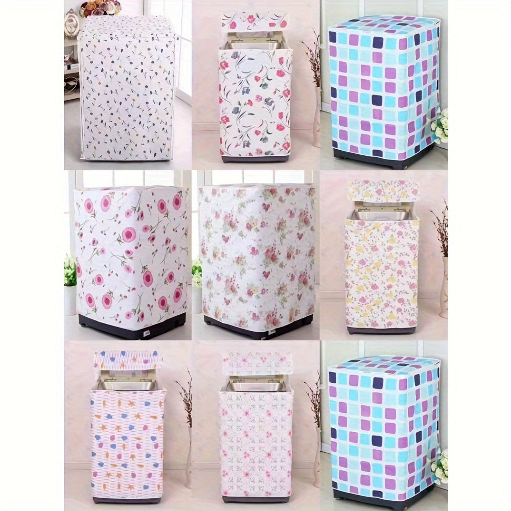 Zamonaviy gullli geometrik yuvish mashinasi qoplami, old qism uchun bardoshli chang himoyasi