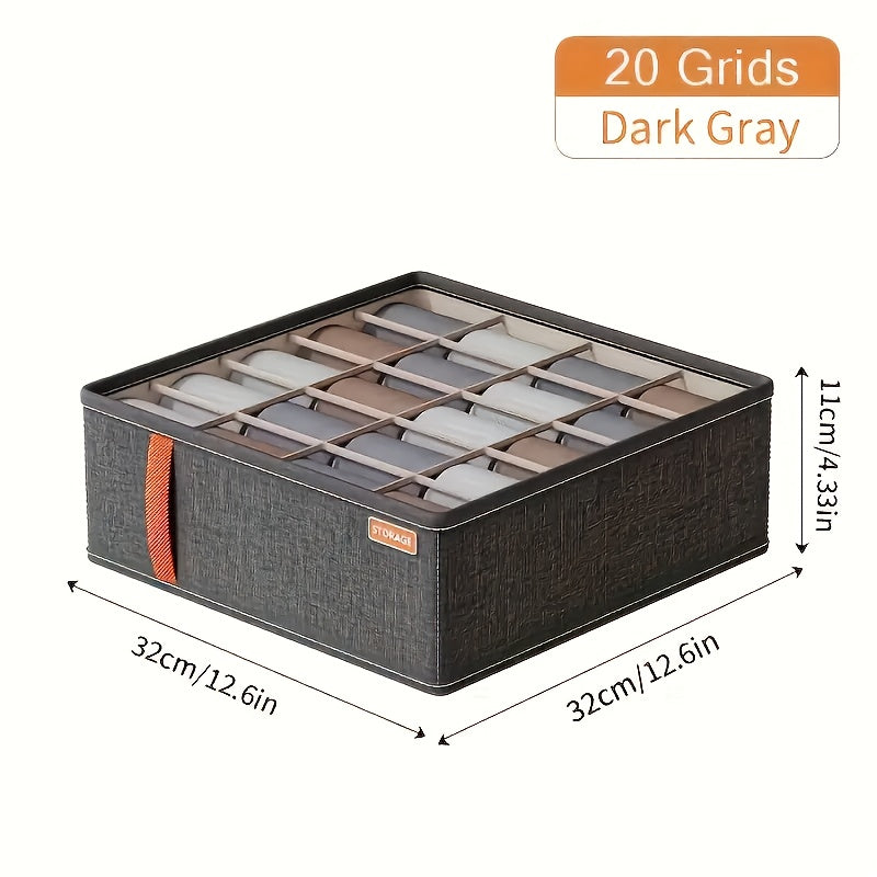 Foldable Fabric Drawer Organizer for Closet Storage Socks and Underwear Box Space-Saving