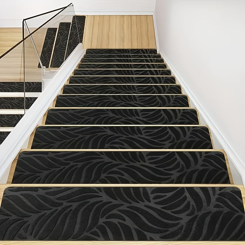 Non-Slip Self-Adhesive Washable Stair Treads 76.2cm x 20.32cm for Home Office Safety