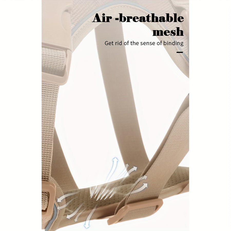 Adjustable Reflective Dog Harness with Handle No-Pull Tactical Vest