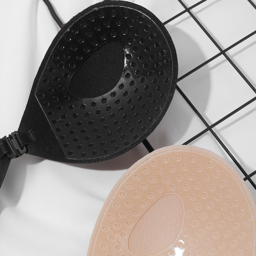 Women’s Adhesive Strapless Backless Bras Reusable Gather Effect Comfortable Lingerie