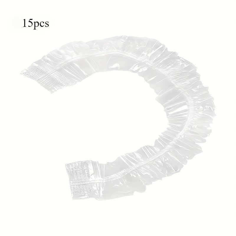 Kichik jihozlar, mikroto'lqinli pech, guruch pishirgich va changyutgich uchun bir martalik chang qopqog'i - oshxona tozalash va tartibga solish uchun shaffof plastik sumka, 15 dona va 30 dona mavjud.