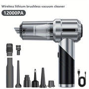 120W Foldable Handheld Vacuum Cleaner with Strong Suction Portable Dust Cleaner