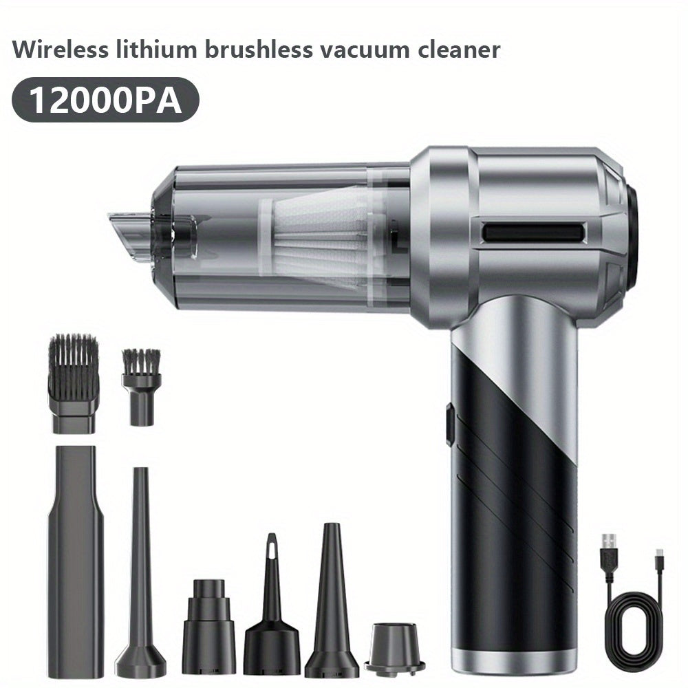 120W Foldable Handheld Vacuum Cleaner with Strong Suction Portable Dust Cleaner