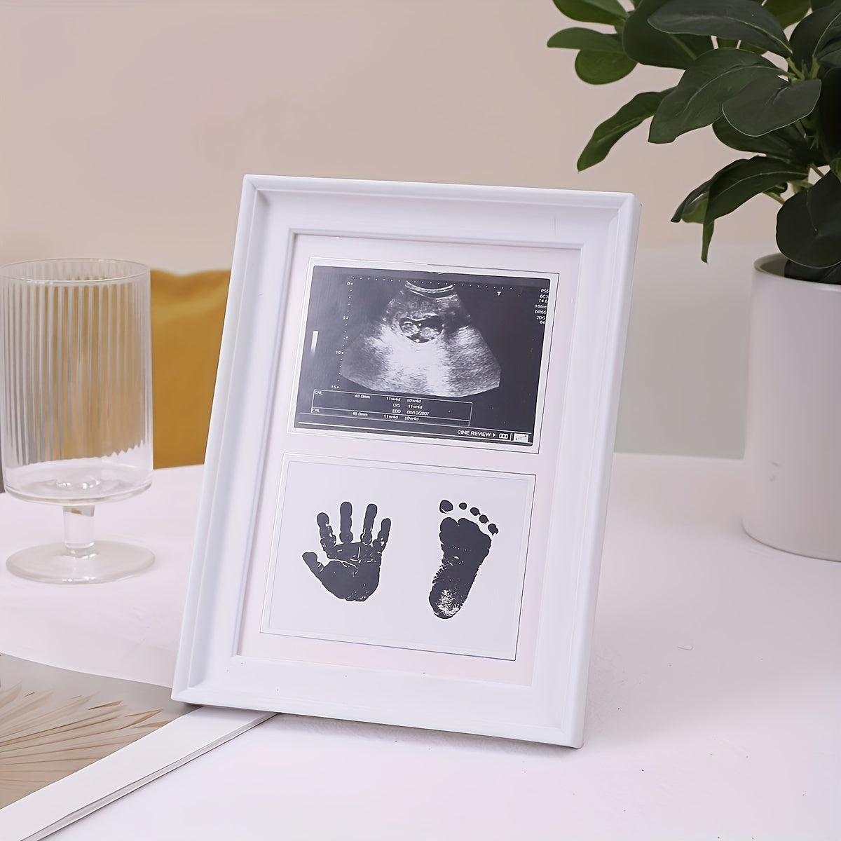 Сделай сам: рамка для фотографий новорожденных - идеальный подарок на День матери, Рождество или День благодарения - настольная подставка