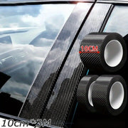 Car Door Sill Protector Strip Nano Carbon Fiber Scratch-Resistant Tape