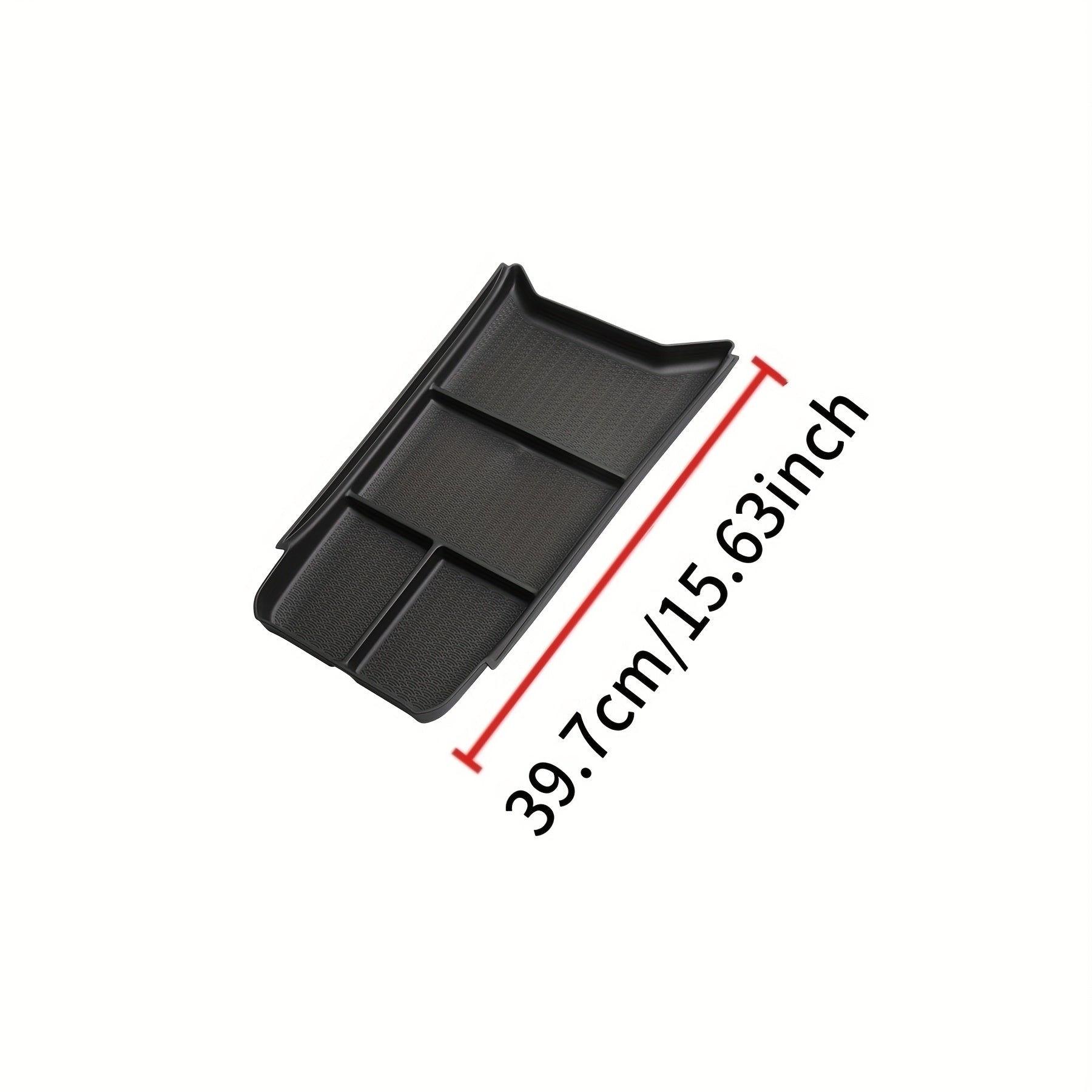 Car Interior Storage Box Organizer for EV SUV Center Console Lower Layer Accessories