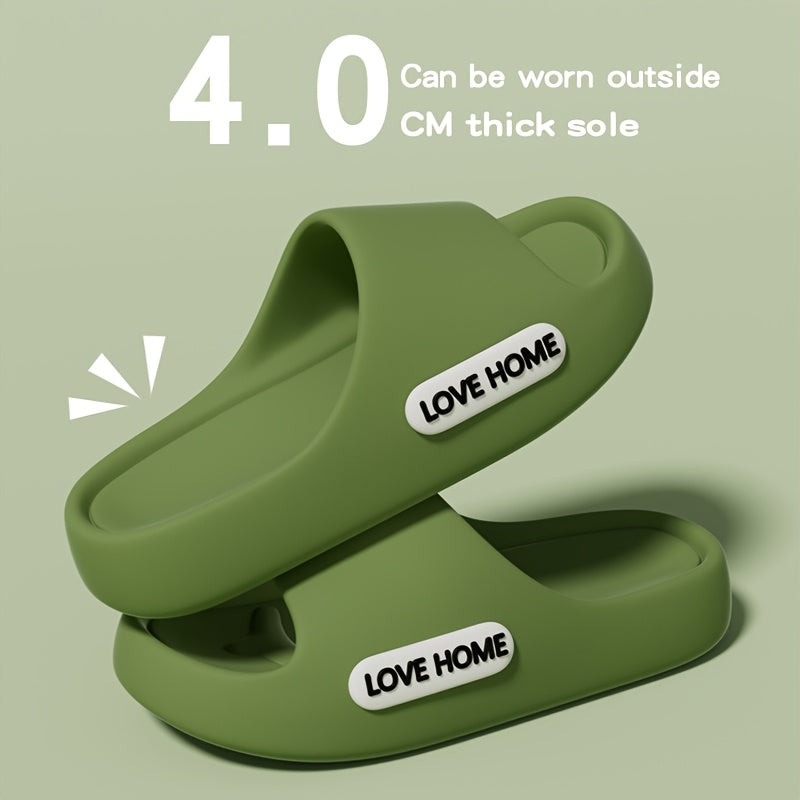 Women's Lightweight EVA Sandals Thick Sole Low Heel Open Toe Casual Beach