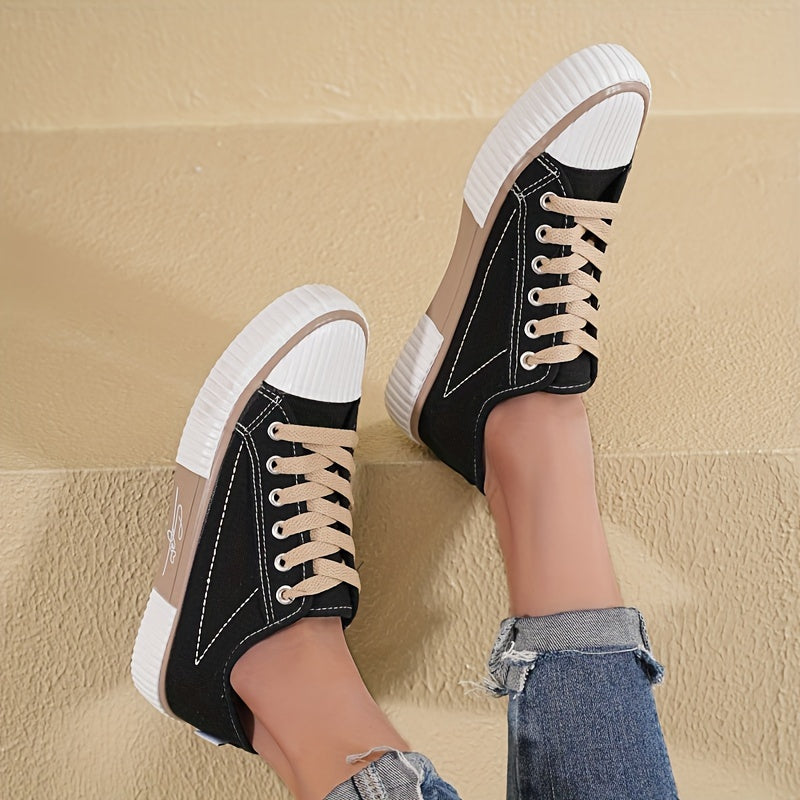 Women's White All-Season Sneakers Breathable Comfortable Versatile