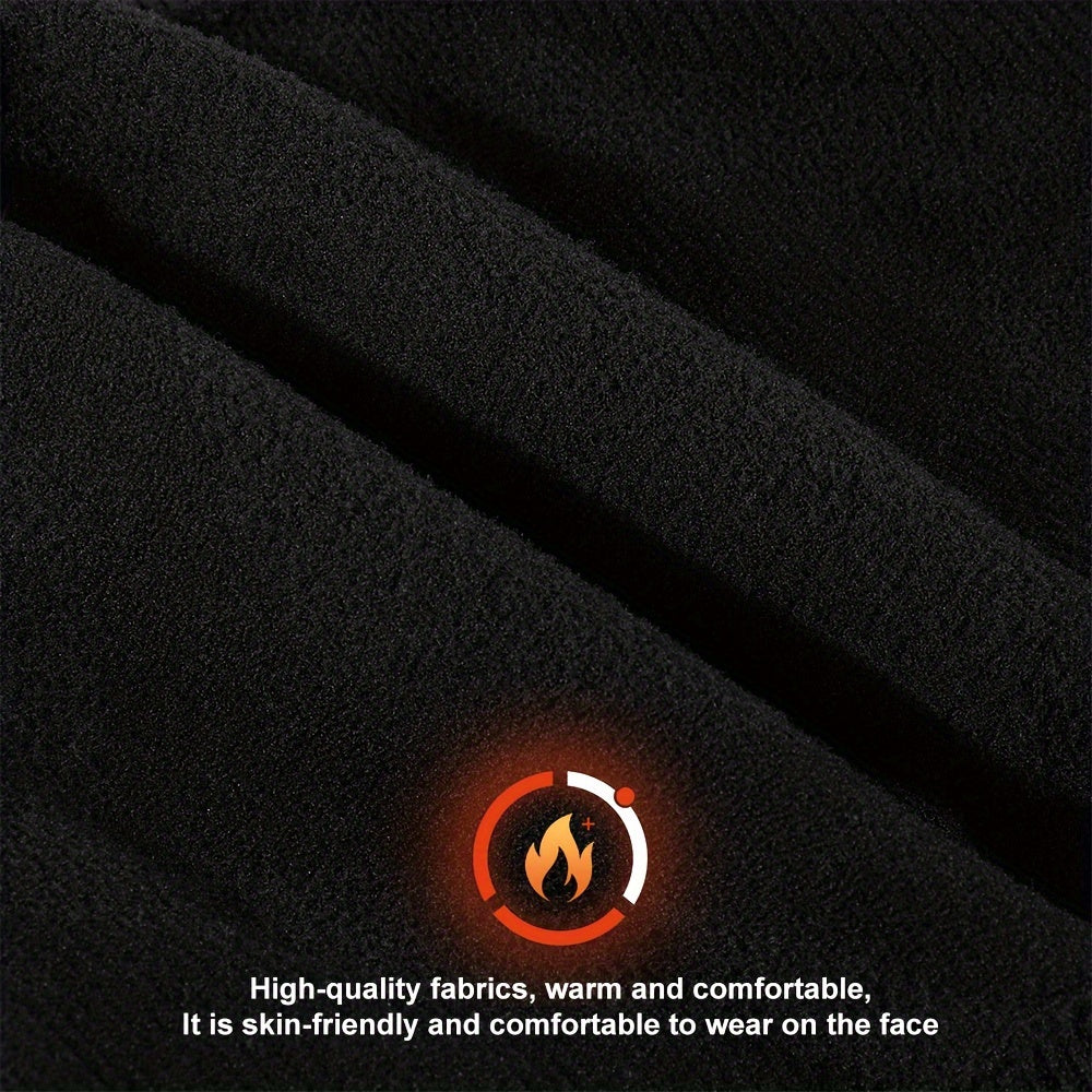 Half Face Mask Breathable Knitted Neck Gaiter for Sun Protection Moisture Wicking Outdoor Sports