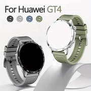 22mm Silicone and Woven Watch Strap for Smartwatches Lightweight Stylish Compatible with GT4 46mm and GT Runner