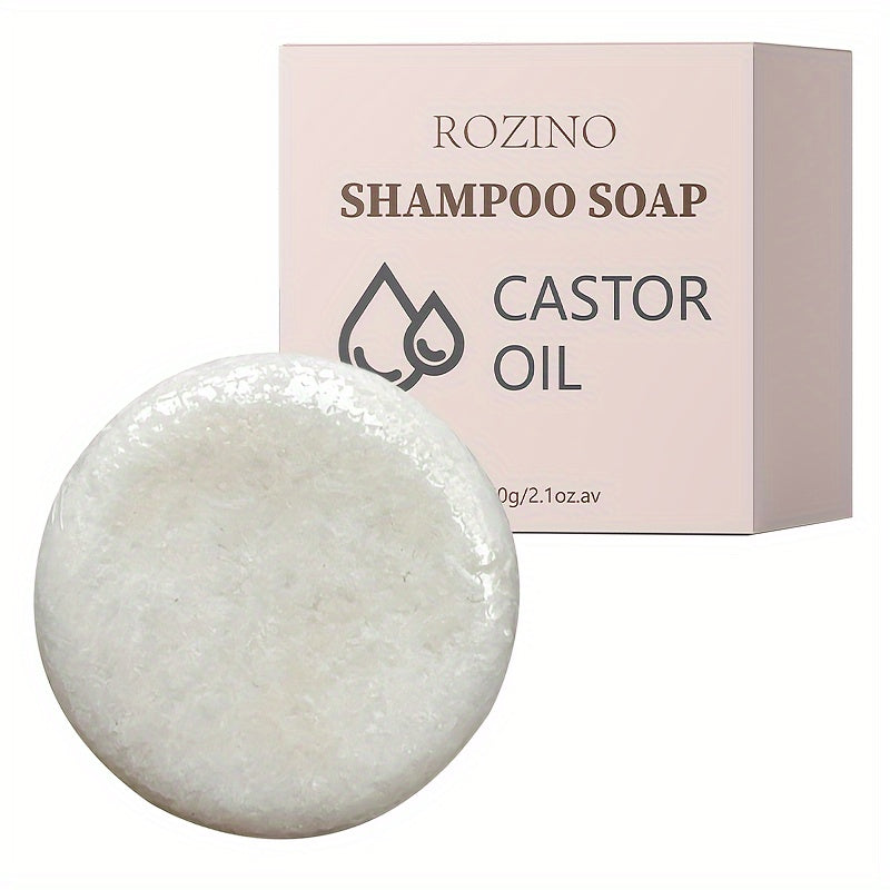 Unisex Castor Oil Shampoo for Oily Scalp and Hair Cleansing Natural Moisturizing