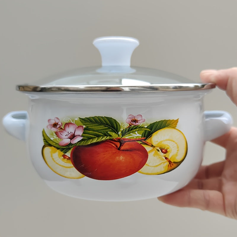 Многофункциональная мини-кастрюля с двумя ручками - Идеально подходит для супов, рагу и лапши - Подходит для использования на индукционных, электрических и газовых плитах