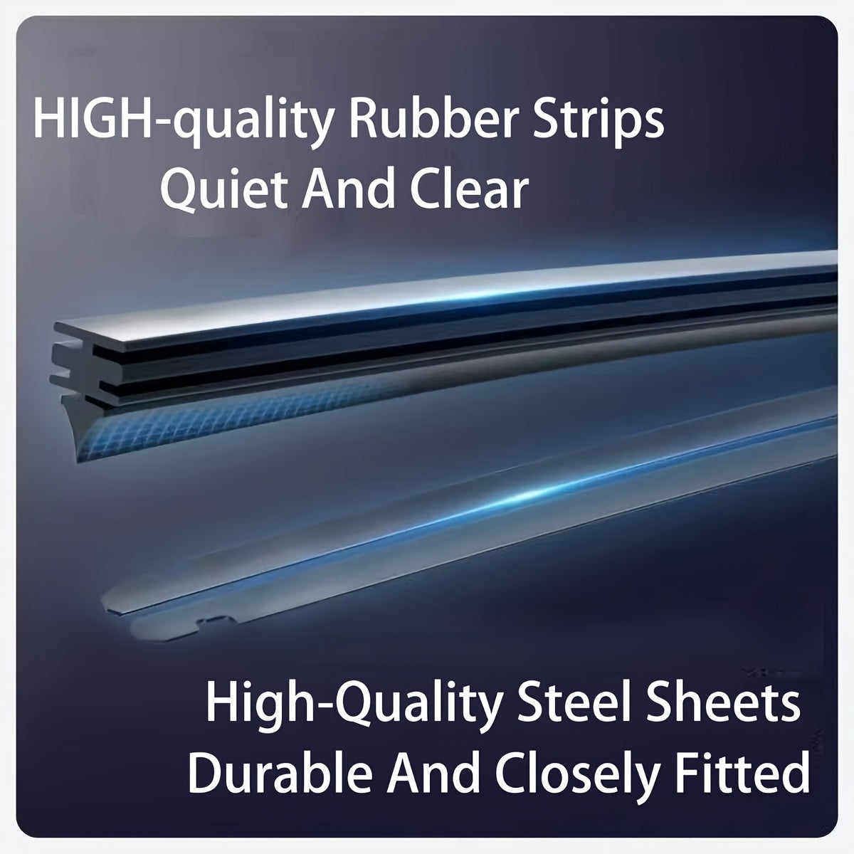 Car Wiper Blade Set for Tesla Models X Y 71.12cm and 45.72cm Replacement