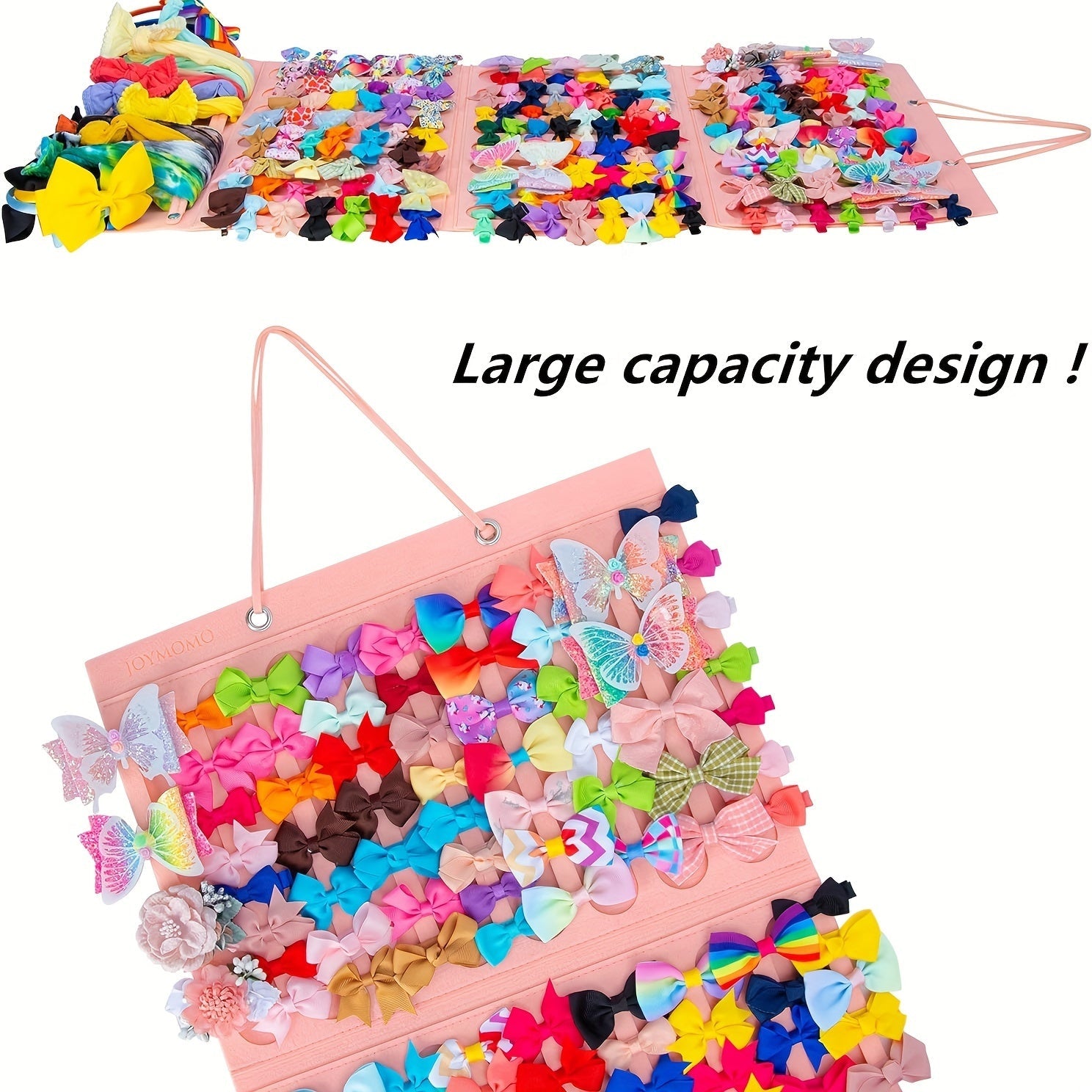 Организуйте свои аксессуары для волос в виде бабочек с помощью этого стеллажа и коробки - идеально подходит для обручей, шпилек, резинок для волос и завязок - отличный подарок на Хэллоуин и Рождество.