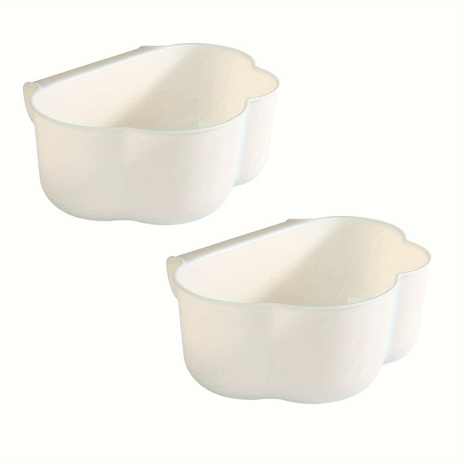 Set of 2 Hanging Diaper Organizers with Garbage Bin for Kitchen Cabinet Door