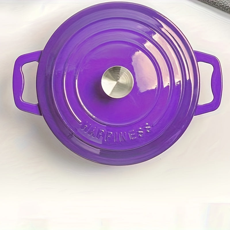 Enamel Cast Iron Healthy Pot Non-Stick Rice Cooker Induction Compatible