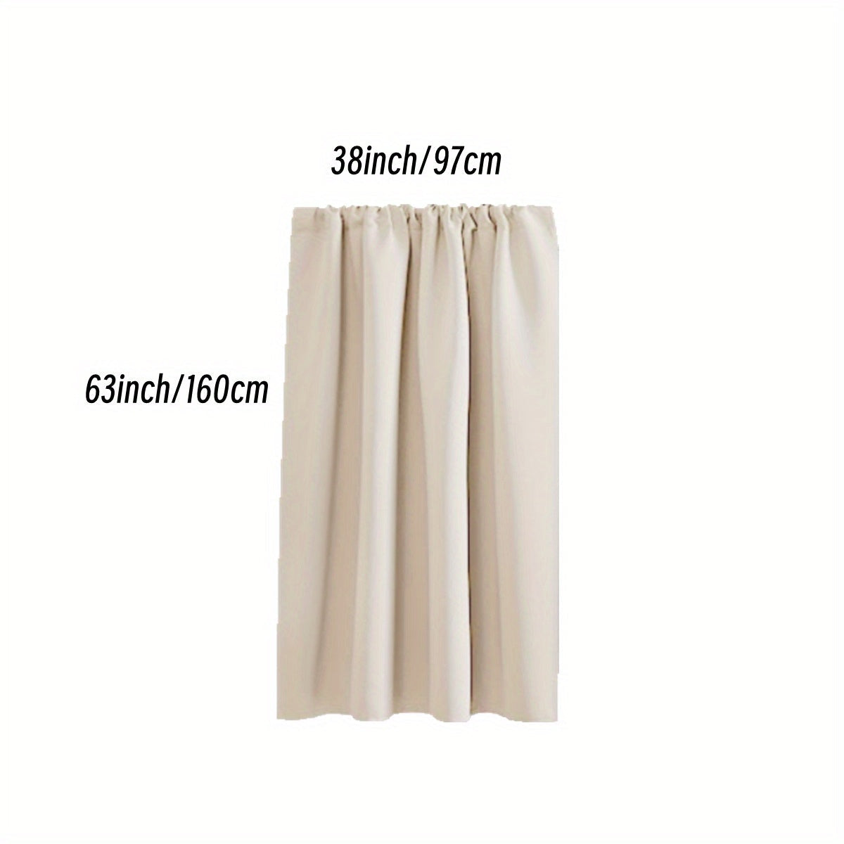 Insulated Blackout Curtains for Bedroom Room Darkening Noise Reduction 1PC