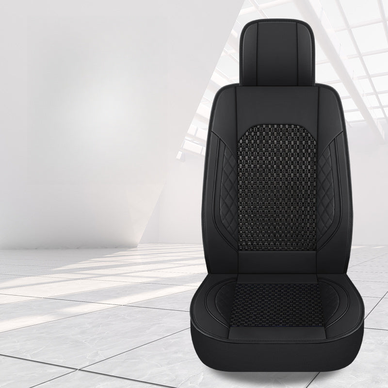 Summer Breathable Full Coverage Car Seat Cushion Set Wear-Resistant Non-Slip
