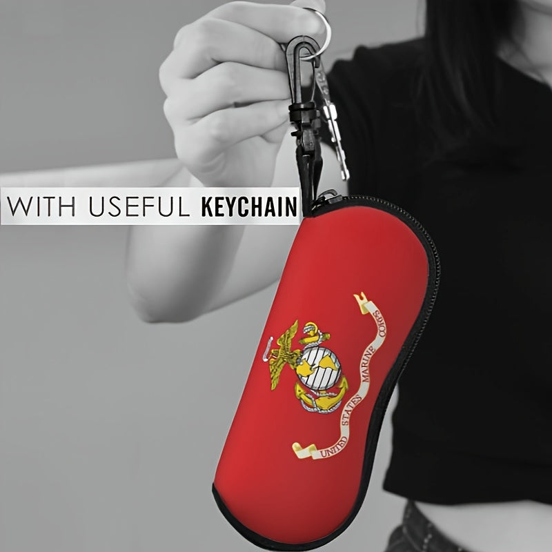 Estuche de neopreno para gafas de deportes de viento Bolsa suave portátil