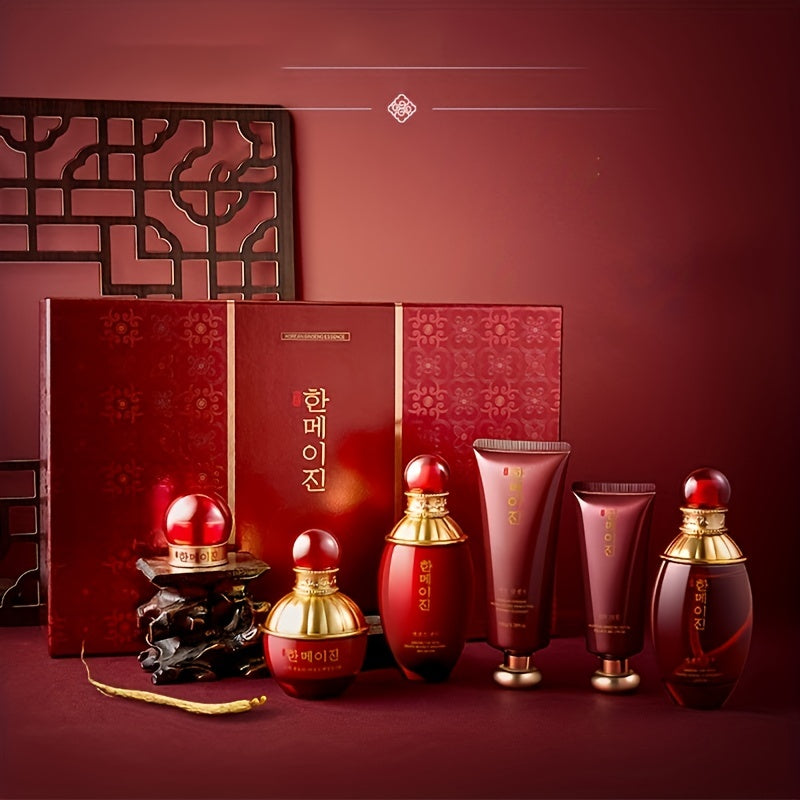 Set de cuidado de la piel coreano de 7 piezas para todo tipo de piel, hidratante, regalo para mamá o novia