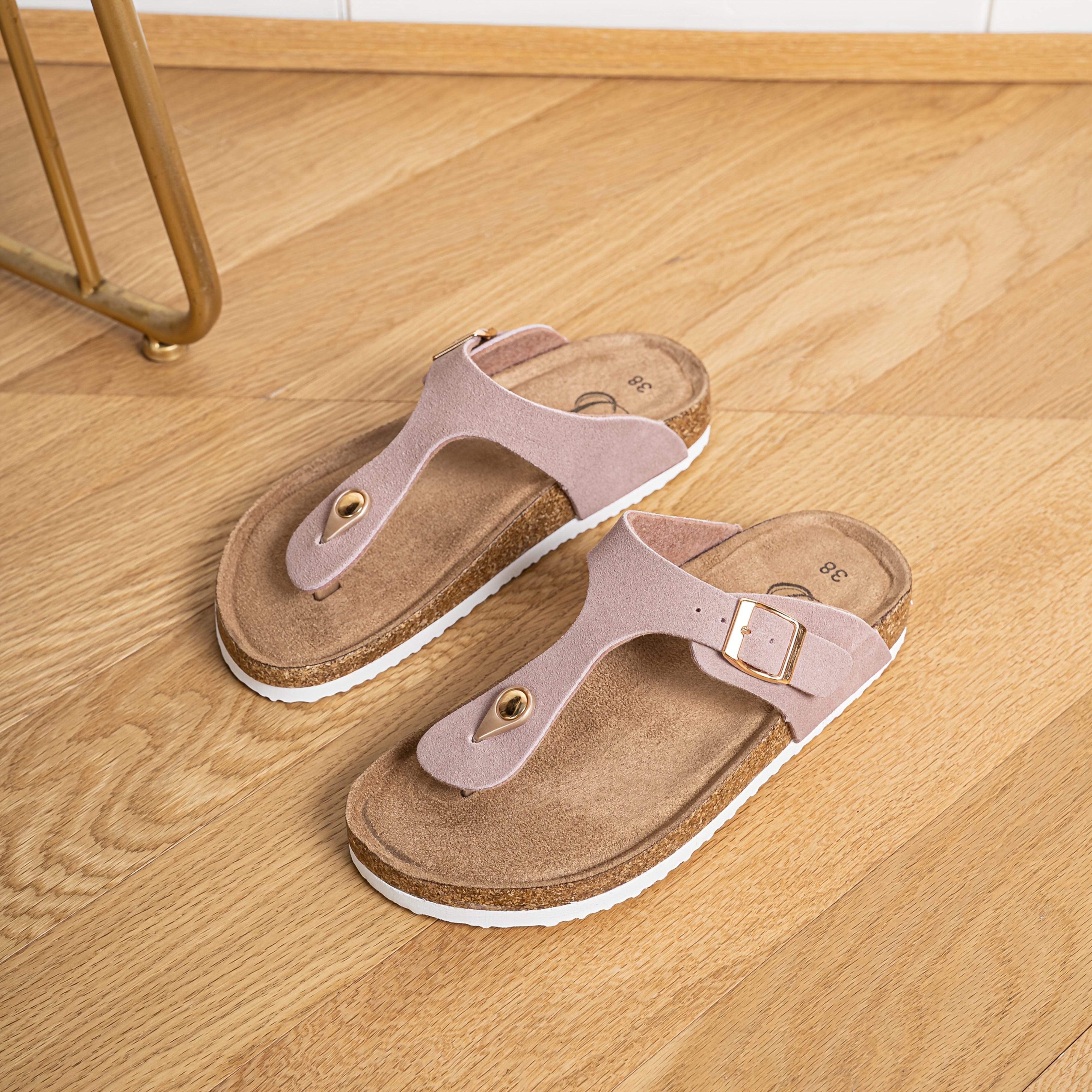 Women's Casual Slip-On Flip Flops Open-Toe EVA Breathable Sandals for Beach Outdoor