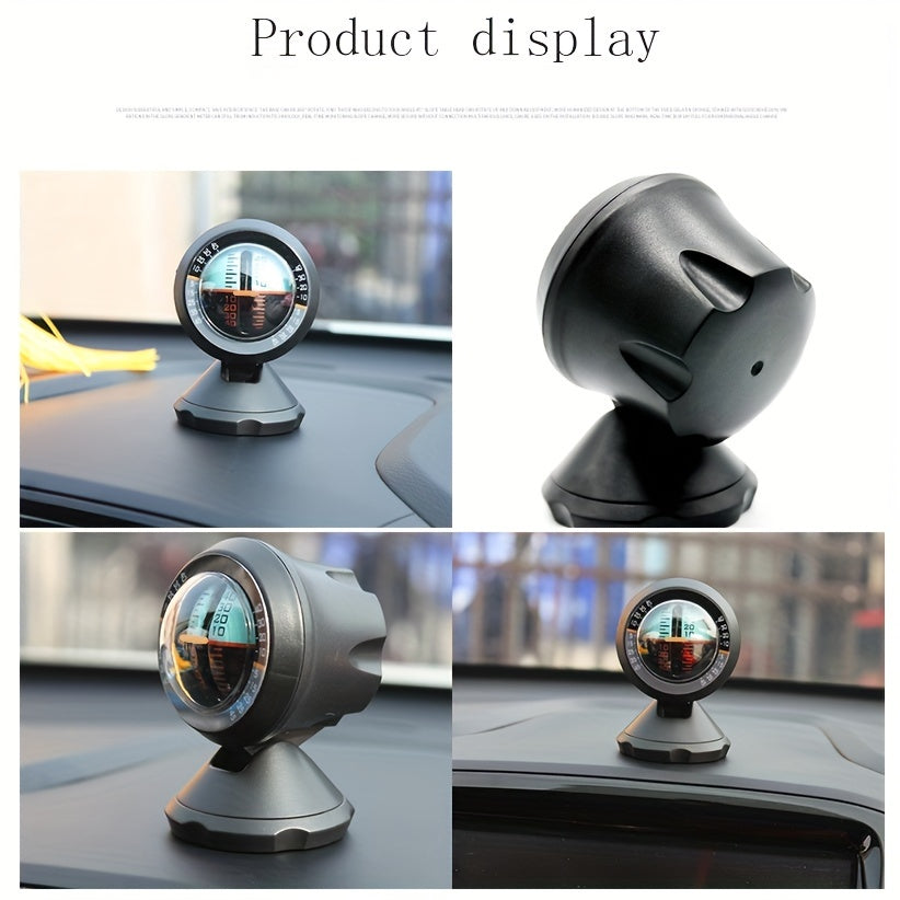 Portable Car Level Meter ABS Inclinometer Slope Finder for RV Travel