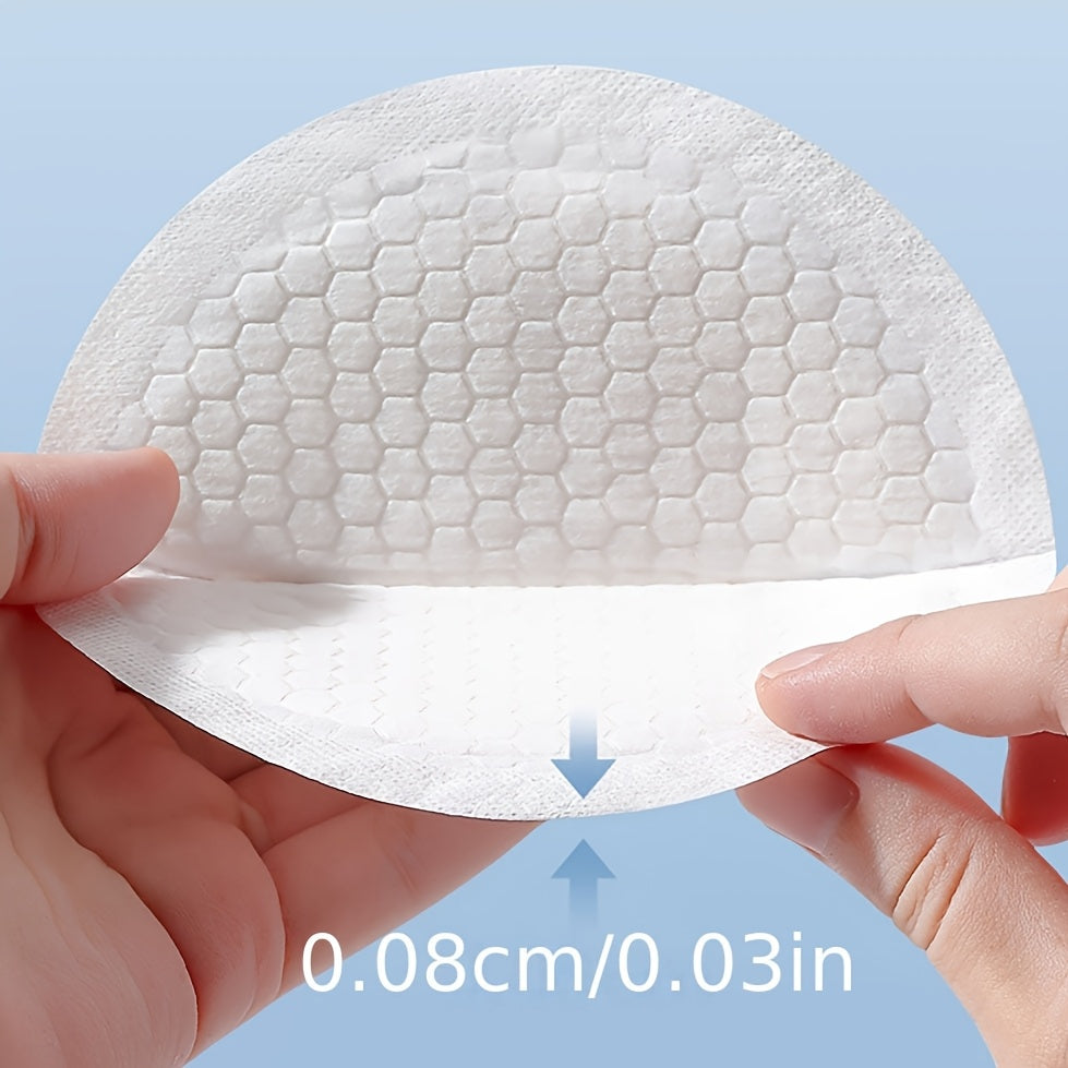 100pcs Ultra-Thin Disposable Breast Pads for Postpartum Leak-Proof Breathable