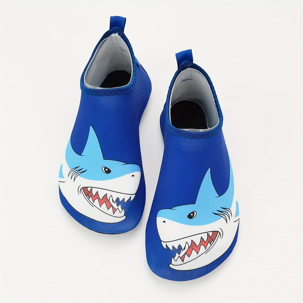 Unisex Anime Print Suv Poyabzallari - Yengil va Tez Quriydigan Yozgi Plyaj Kiymishlari