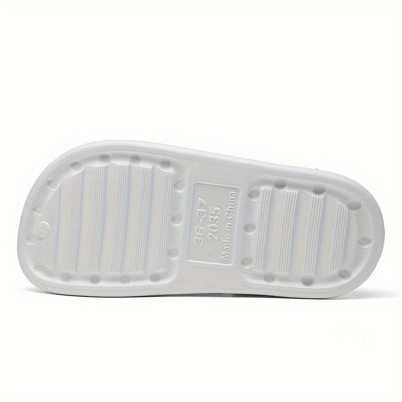 Women's Solid Color Clogs, Casual Hollow Out Garden Shoes, Slip-On Beach Footwear