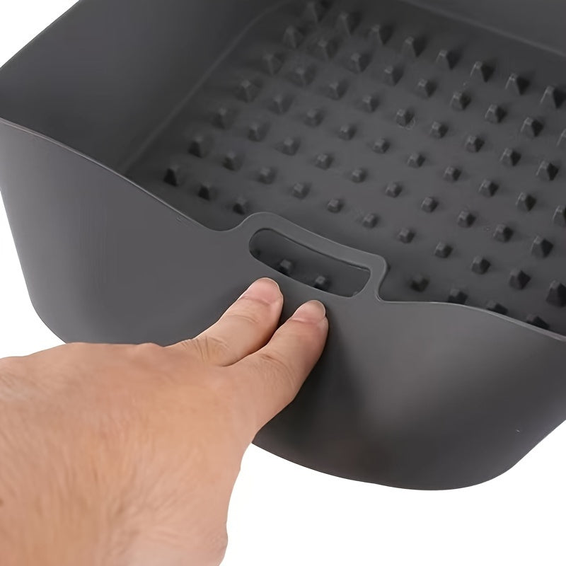 Silicone Air Fryer Baking Tray Non-Stick Heat-Resistant Food-Safe
