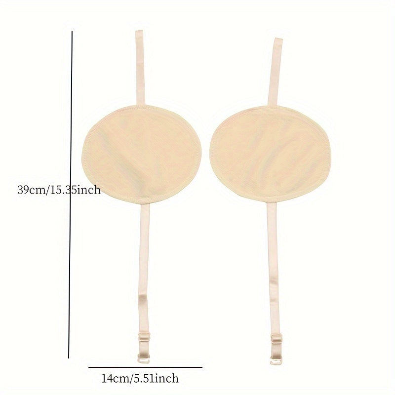 1 пара моющихся многоразовых подмышечных впитывающих прокладок