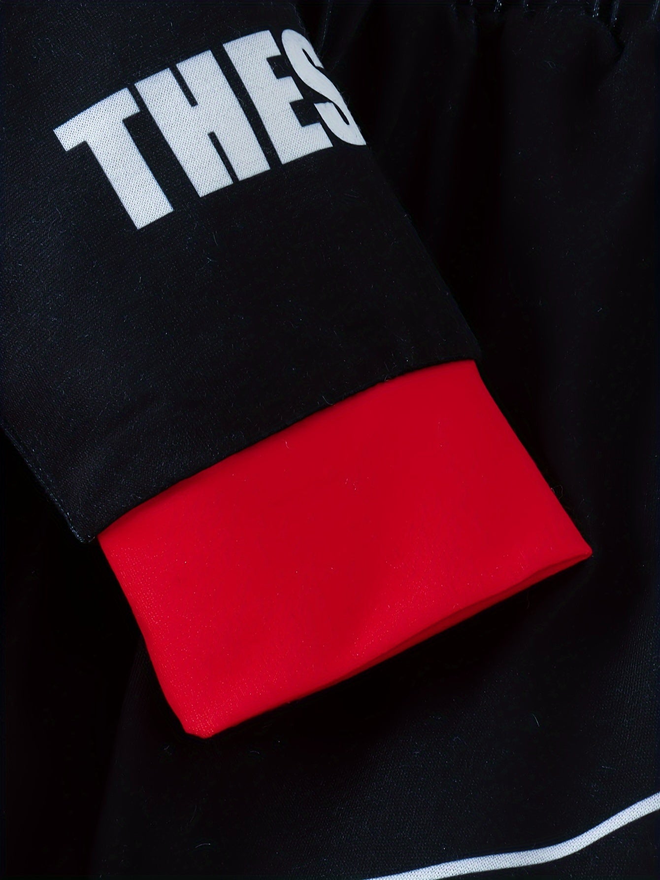 Boy's Spider Print Hooded Outfit Set Web Pattern Spring Fall 2pcs