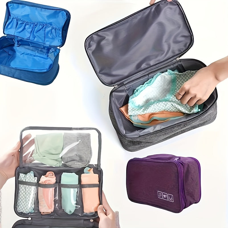 Lightweight Zipper Organizer Set for Travel with Multiple Pockets for Clothing and Accessories
