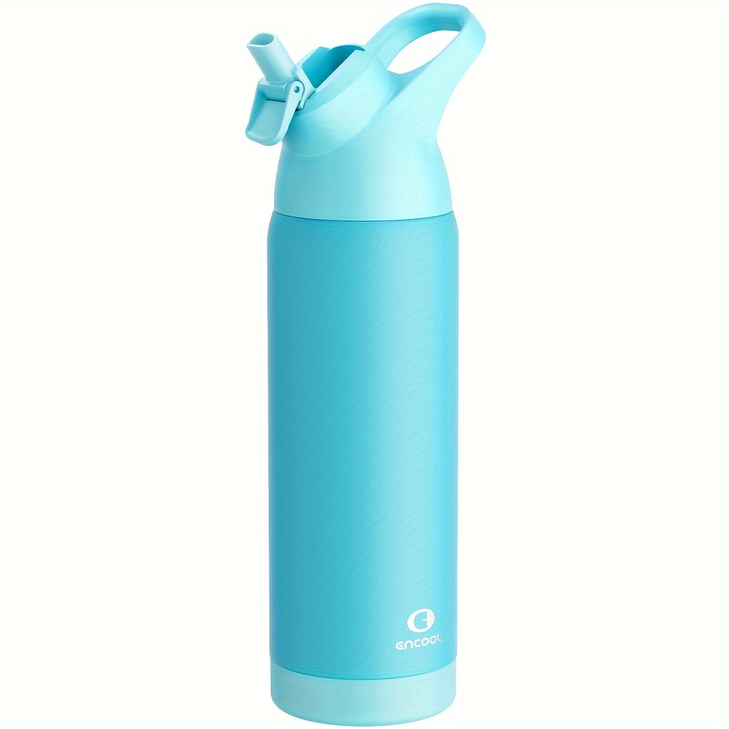 24oz Stainless Steel Water Bottle with Leak-Proof Tritan Lid and Carry Loop