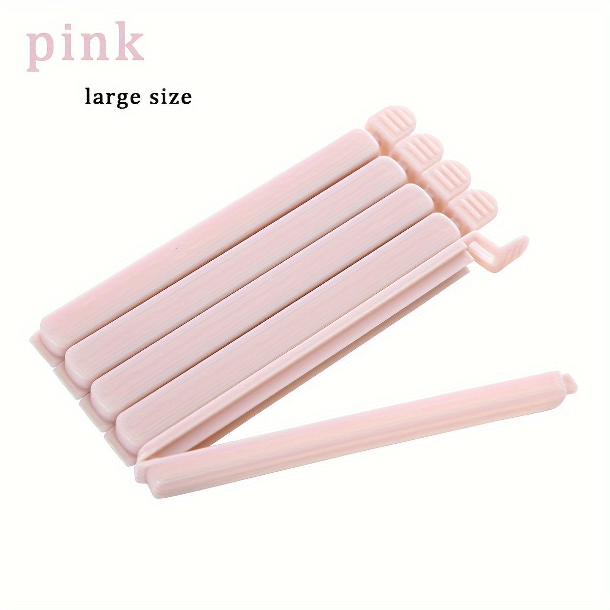 Oziq-ovqat saqlash kliplari 5 yoki 10 dona, oziq-ovqatning yangi holatini saqlash uchun havo o'tkazmaydigan sumka kliplari